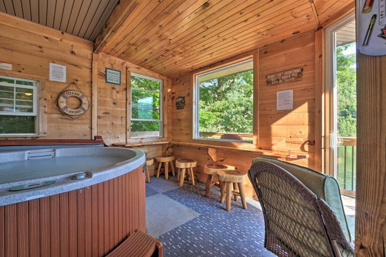 Tenn River Cabin With Hot Tub - 10 Mi To Chattanooga Buitenkant foto