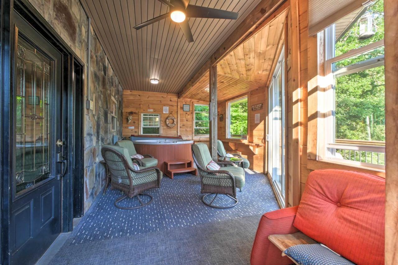Tenn River Cabin With Hot Tub - 10 Mi To Chattanooga Buitenkant foto